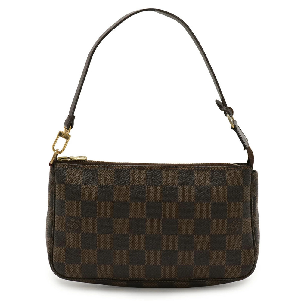 LOUIS VUITTON Damier Pochette Accessoires Accessory Pouch Clutch Multi Case